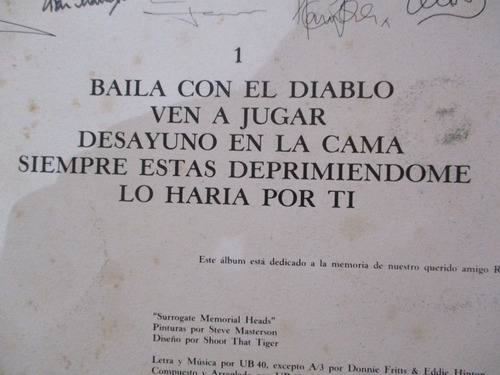 Imagen 3 de 5 de Ub40 - Ub40 (bmg Tlp-90136)