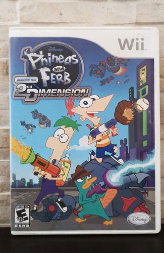 Juego Wii Phineas Y Ferb Across The 2nd Dimension