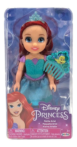 Princesa Ariel La Sirenita 17 Cm Accesorios Disney Jakks