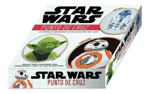 Libro Star Wars Punto De Cruz - Lohman, John