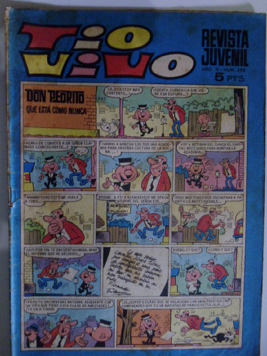 Revista Tio Vivo Nr392-comic Español Fisico