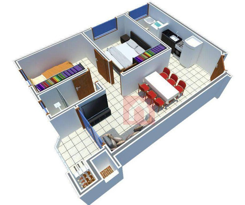 Imagem 3 de 3 de Apartamento À Venda, 52 M² Por R$ 251.620,00 - Moinhos - Lajeado/rs - Ap1964