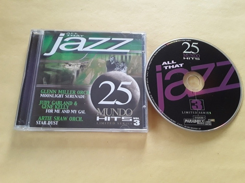 Cd All The Jazz Mundo Hits Vol. 3