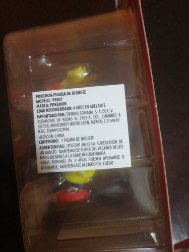 Figura Pokemon Magmar - Battle Figure Articulado 2022. (Usado)