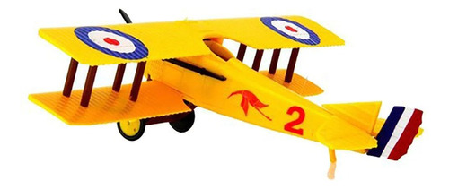 Avion Caza Alemán Biplano Spad S.vii Modelo Armable New Ray