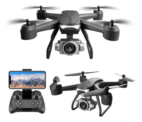 1 Drone 4k Profesional Hd Cámara Gran Angular Wifi Gps