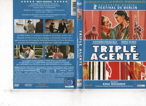 Triple Agente (2004) - Dvd Original - Mcbmi