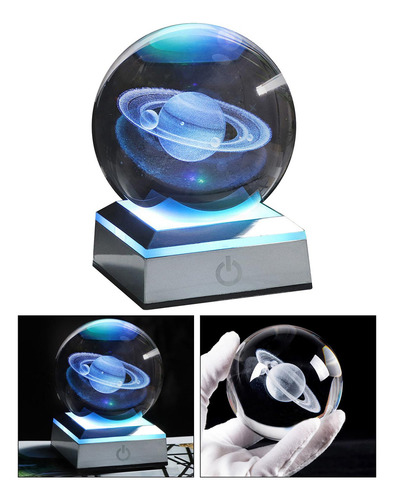 New Bola 3d Gravada A Laser Com Planetas Mínimos, Modelo De