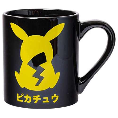 Plata Búfalo Pokemon Pikachu Katakan Silo Ceramic Txh7x