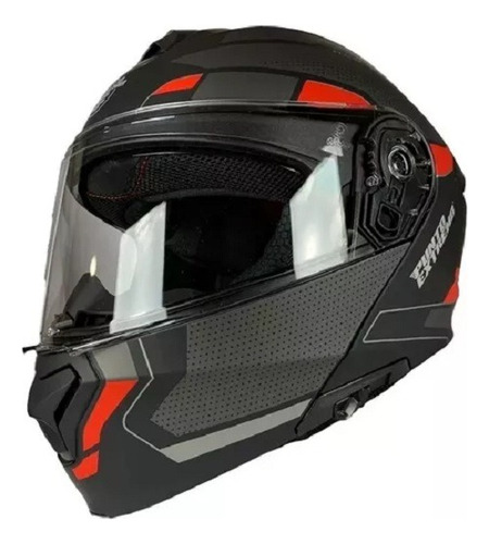 Casco Rebatible Punto Extremo Way 935 Grafica Antrax Motos