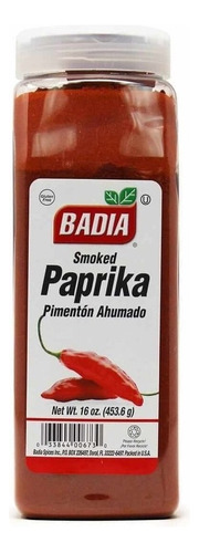 Páprika Ahumado 453,6g. Badia