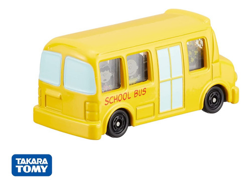 Snoopy Bus Autito Metal Peanuts 154 Dream Tomica Takara Tomy Amarillo