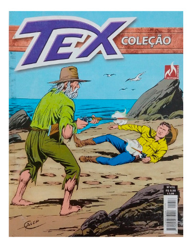 Tex: Pegadas Na Areia, De Claudio Nizzi. Série Tex, Vol. 416. Editora Mythos, Capa Mole, Edição 416 Em Português, 2016