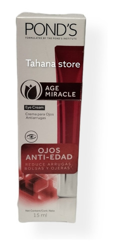 Contorno De Ojos Ponds Age Miracle - mL a $4500