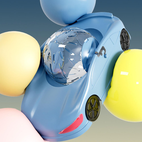 Rueda De Entrenamiento Para Hámsters - Coche De Juguete