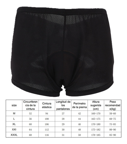 Calzoncillos De Ciclismo Para Hombre Y Mujer Con Almohadilla