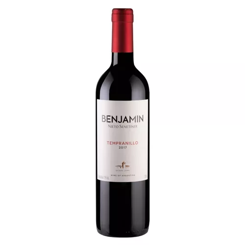 Imagem 1 de 2 de Vinho tinto seco Tempranillo Benjamin Nieto Senetiner 2017 adega Bodegas Nieto Senetiner 750 ml