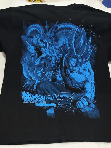 Playera Goku Dragón Ball Estampado Doble Talla G