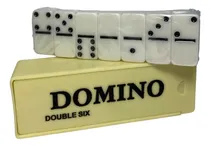 Comprar Juego De Mesa Dominó Blanco En Caja Para Adultos Y Niños