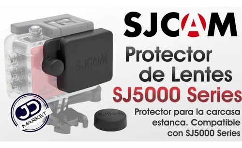 Imagen 2 de 5 de Kit Protectores Sjcam Sj5000: Lente Cámara Y Lente Carcasa