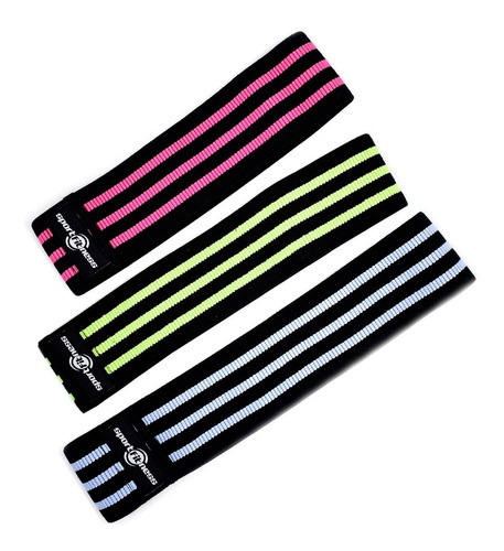 Set Bandas Elasticas En Tela Sportfitness 71727 