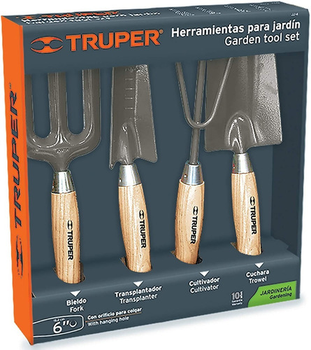 Imagen 2 de 2 de Juego De Herramientas Jardin Completo Calidad Premium