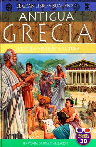 Gran Libro Visual En 3d Antigua Grecia