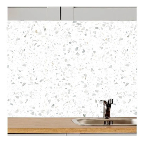 Imagen 2 de 2 de Vinilo Pvc Autoadhesivo Simil Escalla Marmol 125x60cm