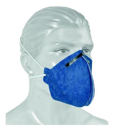 5 Máscaras Respiratória Pff2 S/válvula 