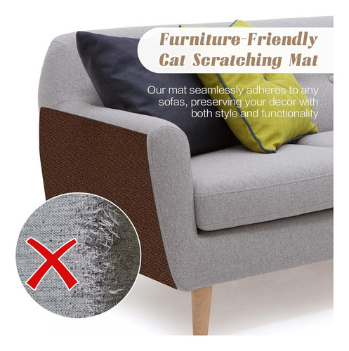 . 40*200cm Arranhadores De Sofá Protetor Cama P/ Gato