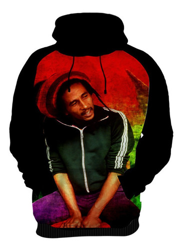 Blusa De Frio Bob Marley Rei Do Reggae Rasta Moletom 05