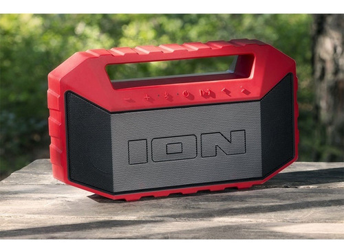 Imagem 5 de 5 de Boombox Bluetooth Flutuante Vermelho Ion Plungeredxus