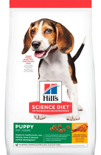 Alimento seco Hill's Science Diet Puppy cachorro raza grande 12.5kg
