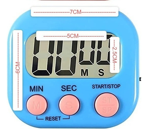 Temporizador Digital Para Cocina Laboratorio Timer Digital