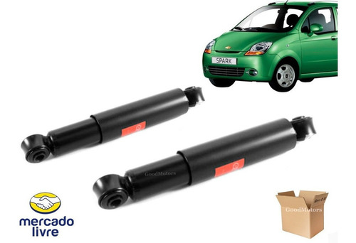 Kit Amortiguadores Traseros Gas Chevrolet Spark Lt 2006-2016