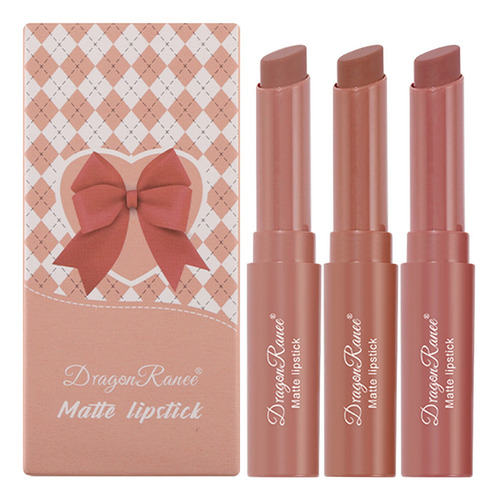 Lápiz Labial Biselado G, 3 Unidades, Color For Labios Con V