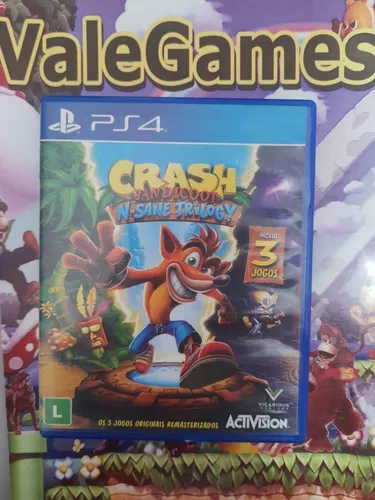 Crash Bandicoot N. Sane Trilogy - Jogos para PS4