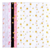 Comprar Lindas Hojas Papel Estrellado Embalaje Papelería Decoración