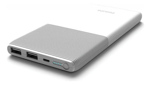 Powerbank Philips Dlp9001 Li-po 10000mah 2 Usb