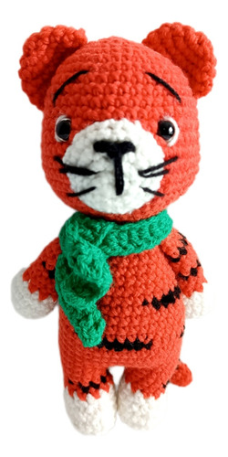 Tigre Peluche A Crochet 