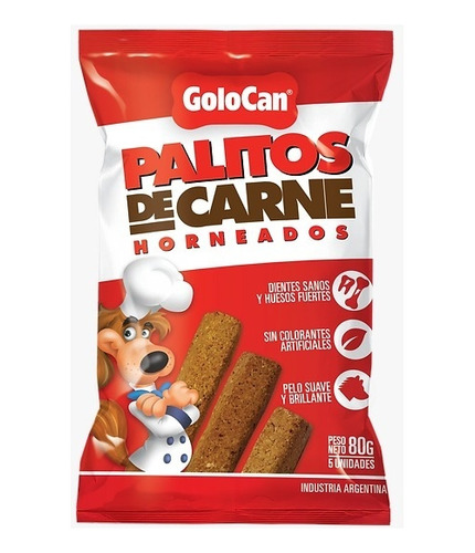 Palitos De Carne Golocan 80gr