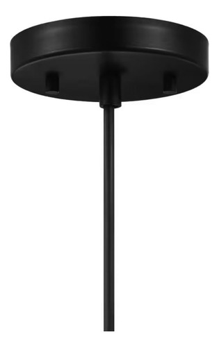 Lampara De Techo Moderna Vintage Mini Colgante Color Negro