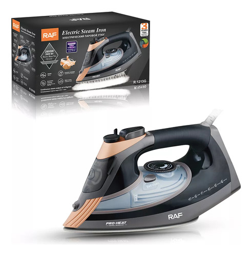 Plancha De Vapor Manual Raf R.1213 2600w 450ml