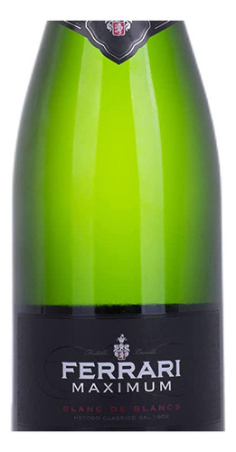 Vino Espumoso Ferrari Maximum Blanc De Blanc 750ml