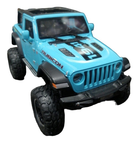  Jeep Metálico Escala 1:24 Puertas Luces Sonidos Colección