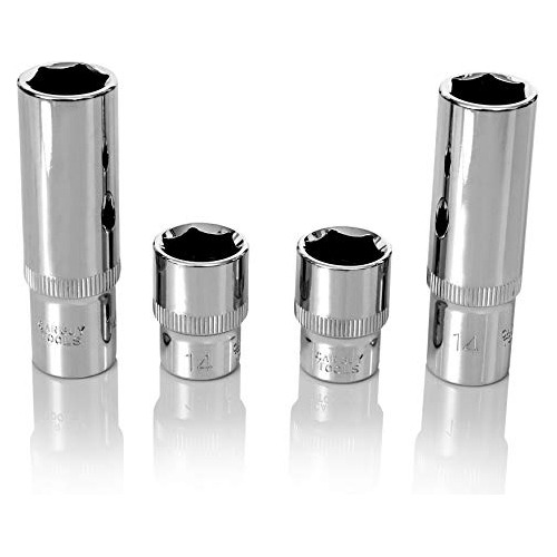 14mm Socket Four Pack (3/8 Drive, Multi Type)