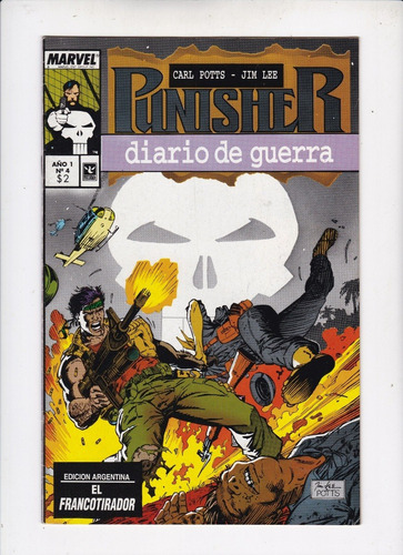 Cómic Pushiner Nº 4 El Francotirador Columba Julio 1995