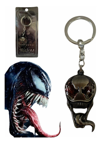 Llavero Venom Metalico Marvel + Calidad Premium