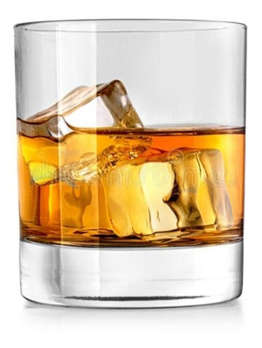 Vaso Corto Whisky Licor Bebidas Vidrio Cristal