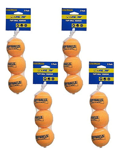 Petsport 12 Paquetes De Juguetes Para Perros Tuff Ball Squea